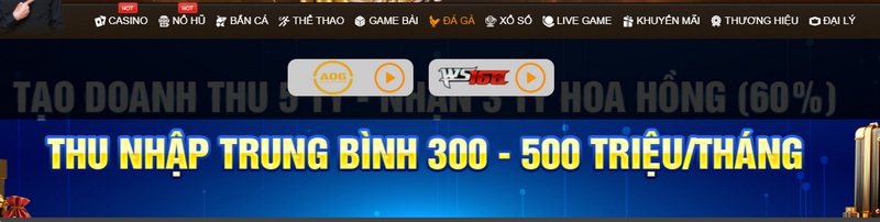 Sảnh chơi đá gà mang đến cược thủ nhiều giây phút thăng hoa